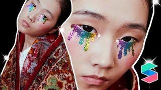 SPARK AR GLITTER RAINBOW TEARS FILTER EFFECT