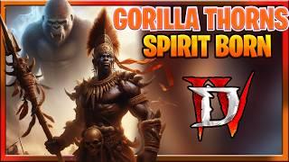 Diablo 4 SpiritBorn Gorilla Thorns Build : Vessel of Hatred Diablo IV Spiriborn Guide Razorplate