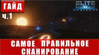 ELITE DANGEROUS ГАЙД ПО ПРАВИЛЬНОМУ СКАНИРОВАНИЮ и ИССЛЕДОВАНИЮ 2020