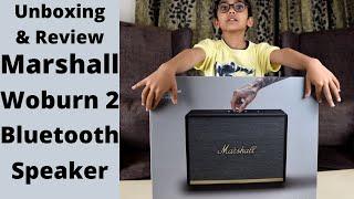 Marshall Woburn 2 Bluetooth Speaker - luxury speaker unboxing & Review