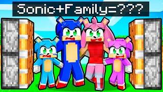 Sonic + Family = ??? In Minecraft!