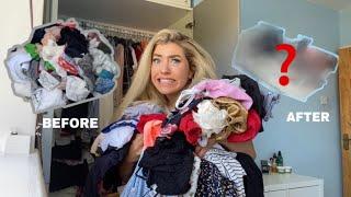 Declutter My Wardrobe with Me // Transformation