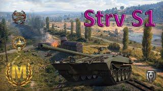 МАСТЕР WoT  Шведский прем танк 8 уровня STRV S1 - Лучшая кустовая ПТ в игре Мир Танков