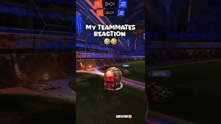My Teammate Was Losing It #rocketleague #rl #gaming