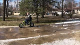 1979 Sears Best Green Streak minibike, Fresh Restoration