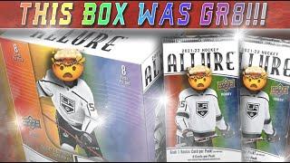 THIS BOX WAS GR8!!!!!! - 21-22 Upper Deck Allure Hobby Box  - Hockey Card Break