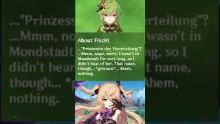 Collei Speaks of Fischl l Genshin Impact