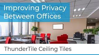 Primacoustic – Improving room acoustics using ThunderTile ceiling panels.