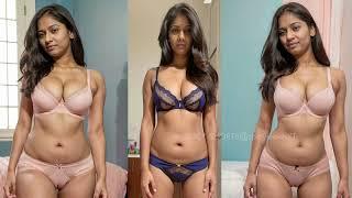 DESI HOT Ai BHABHI CAMEL TOE - TRY ON HAUL BRA PANTY