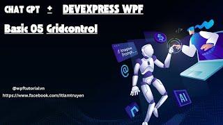 Basic 05 Gridcontrol devexpress -WPF MVVM #wpftutorial