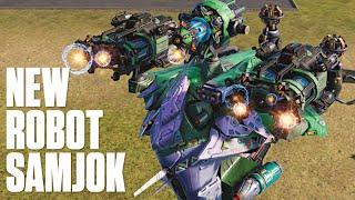 War Robots: New Robot Samjok – Will This Become The Next Ravana? Test Server Gameplay