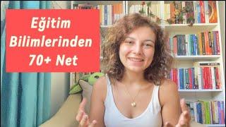 Eğitim Bilimlerinden 70+ Net Yapmak/Netler Nasıl Artar¿/Püf Noktalar