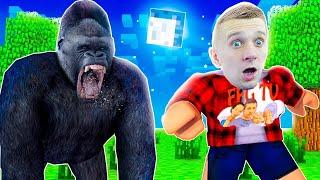 Эта ГРОМИЛА НАПАЛА На Меня! БЕШЕНАЯ ГОРИЛЛА Симулятор в ROBLOX! От FFGTV