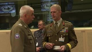 What is happening in European Union Military Committee (EUMC) with EU Chiefs of Defence?