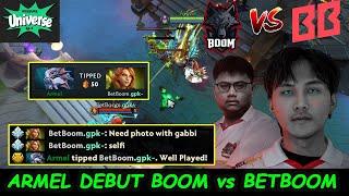 Armel Debut Slardar MID | BOOM  vs BETBOOM FISSURE Universe Ep.4: Group Stage Game1