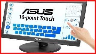 ASUS VT168HR 15.6" Full HD 1366X768 HDMI Back-lit LED Monitor, Black