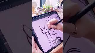 GIF Full video - https://youtu.be/hakNsv2Cfac #procreate #animation #gif #howtodraw #drawing