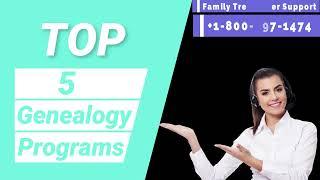 Best 5 Genealogy Programs | Top 5 Family Tree Makers | Choose The Best Genealogy Software