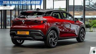 New 2026 Renault Captur Hybrid Unveiled - with innovative innovations and fuel savings!