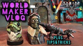 Space Dino, Movie Monster & Protecting Your Customs! World Maker VLOG 2