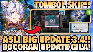 AKHIRNYA ADA TOMBOL SKIP!! BOCORAN UPDATE 3.4!!  | Honkai: Star Rail