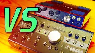 Audio interface vs monitor controller