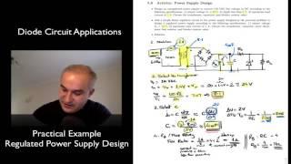 Design Example: Regulated Power Supply