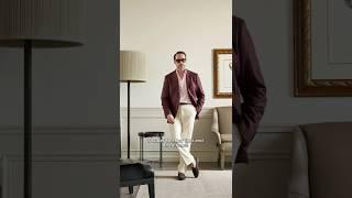 Burgundy Blazer Summer Outfit Idea