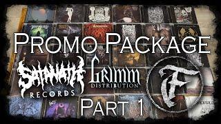 Satanath Records Promo Package Part 1 - CD Overview and case packing - Dani Zed Reviews