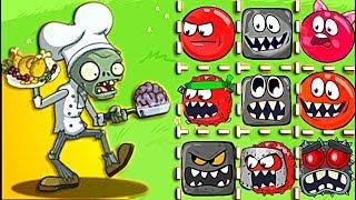 КРАСНЫЙ ШАР НАПАЛ НА ЗОМБИ ПРОТИВ РАСТЕНИЙ Несносный Шарик Plants vs zombies Red Ball 4 Мультик