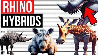 HOW Hybrid of RHINO Will Look Like | Lion, White shark, Tiger