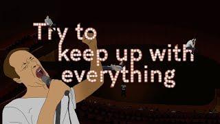 KEEP UP WITH EVERYTHING - Animated music video - rotoscope