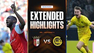 Braga vs. Bodø/Glimt: Extended Highlights | UEL League Phase MD 3 | CBS Sports Golazo