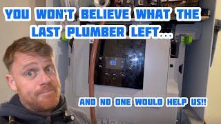 You Won’t BELIEVE How The “PLUMBER” Left THIS! UNREAL PLUMBING