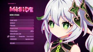 Mita MiSide main menu but Nahida