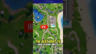 best Blitz Royale Drop Spot in Sandy Sheets (3 Boon Chests) #blitzroyale #sandysheets #fortnite