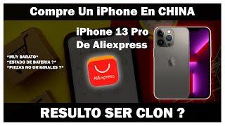 Compre Un iPhone PRO DE ALIEXPRESS ! ME LLEGO UN CLON ? - FUNCIONAN LOS IPHONE DE ALIEXPRESS ?