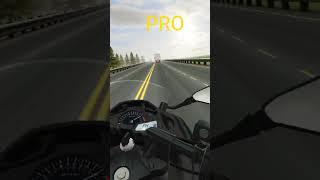 Noob Vs Pro traffic rider         #shorts #shortsvideo #noobvspro