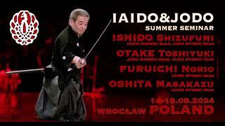 IAIDO & JODO Summer Seminar 2024 - Jodo Taikai 2dan