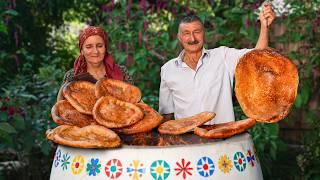 Full Process of Wheat Flour Making in Azerbaijan - From Milling at the Mill to Warm and Crispy Bread