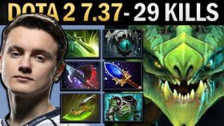 Viper Gameplay Miracle with Butterfly and 29 Kills - Dota 2 7.37