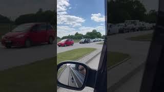 Очередь на Гжехотках в сторону Калининграда 25052025