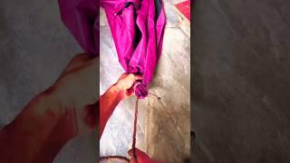 Cloth corner knot tying method #knottrick