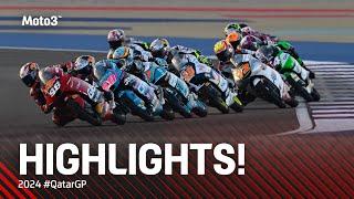 Moto3™ Race Highlights  | 2024 #QatarGP