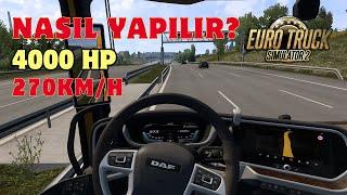 300 BASAN TIR YAPIMI | 4000 BEYGİR ARAÇ NASIL YAPILIR? | ETS 2 MOD KURULUMU