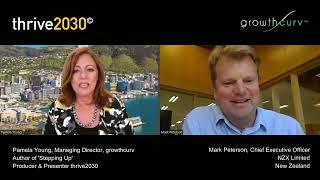 Pamela Young, MD, growthcurv talks with Mark Peterson, CEO of NZX Limited