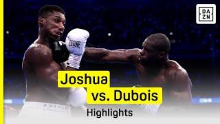 Anthony Joshua vs Daniel Dubois | Boxen | DAZN Highlights