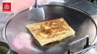 Pattaya Street Food | Thai Pancake Banana And Egg Roti - Beach Road | Thai Street Food