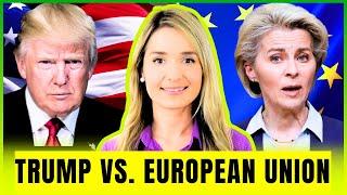  Trump vs EU: Threats Over Oil Exports, Wartime NATO Defense Spending, EU Decline and Economic War