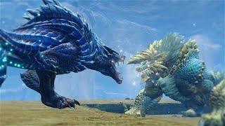 MHRise Sunbreak - Lunagaron Vs Zinogre Turf War